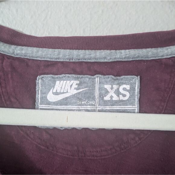 Nike Arizona State University Maroon Tee with White Logo - Picture 3 of 5